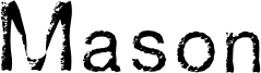 Mason Font