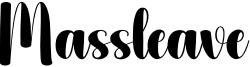 Massleave Font