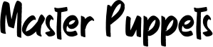 Master Puppets Font