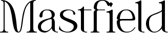 Mastfield Font