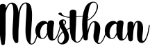 Masthan Font