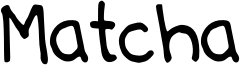 Matcha Font