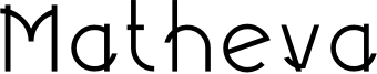 matheva-Regular.otf