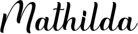 Mathilda Font
