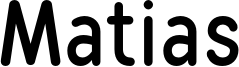 Matias.otf