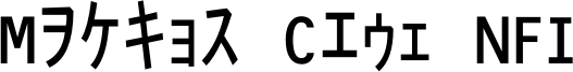 matrix code nfi.otf