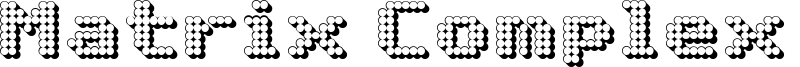 Matrix Complex 3D NC.ttf