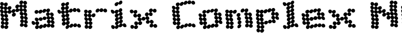 Matrix Complex Wave NC.ttf