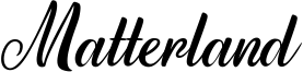 Matterland Font
