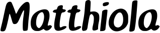 Matthiola.otf