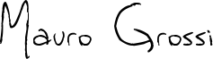 Mauro Grossi Font