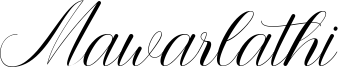 Mawarlathi Font