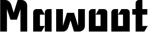 Mawoot Font