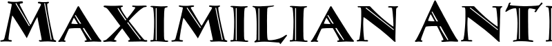 Maximilian Antiqua Font