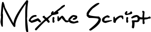 Maxine Script Font