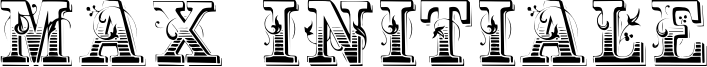 Max Initiale Font