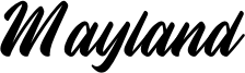 Mayland Font