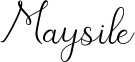 Maysile Font