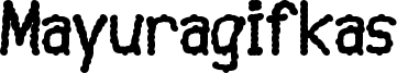 Mayuragifkas Italic.ttf