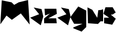Mazagus Font