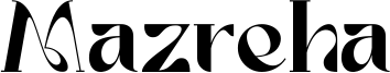 Mazreha Font