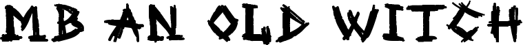 MB An Old Witch Font