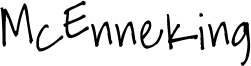 McEnneking Font