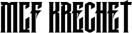 MCF Krechet Font