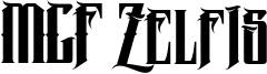 MCF Zelfis Font