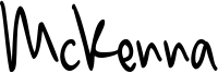 McKenna Font