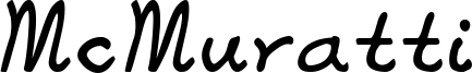 McMuratti Font