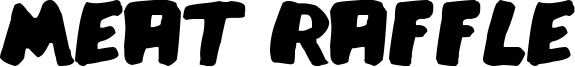 Meat Raffle Font