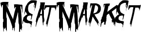 MeatMarket Font