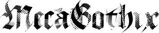 MecaGothix Font