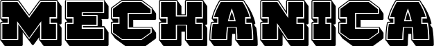 Mechanica Font