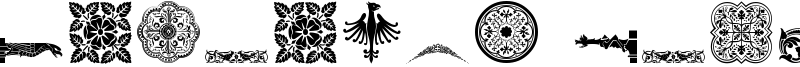 Medieval Dingbats Font