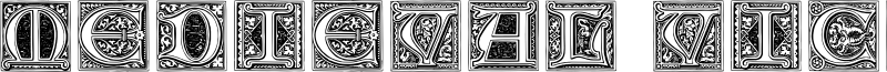 Medieval Victoriana Font