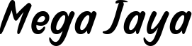 Mega Jaya Font