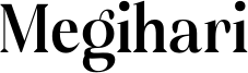Megihari Font