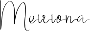 Meiriona Font