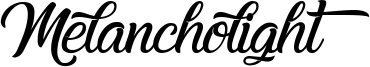 Melancholight Font