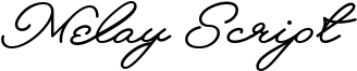 Melay Script Font