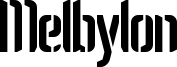 Melbylon Font