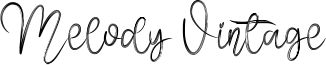 Melody Vintage Font