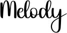 Melody Font
