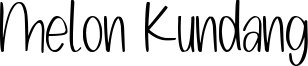 Melon Kundang Font