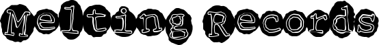 Melting Records Font