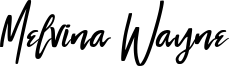 Melvina Wayne Font