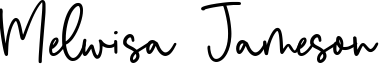 Melwisa Jameson Font