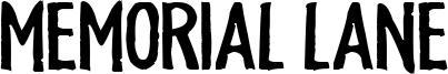 Memorial Lane Font